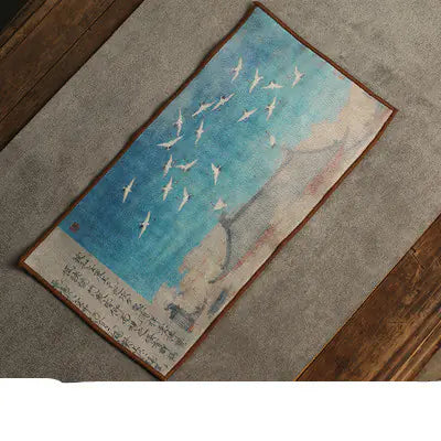 Daantang Suede Tea Towel for Zen Tea Table