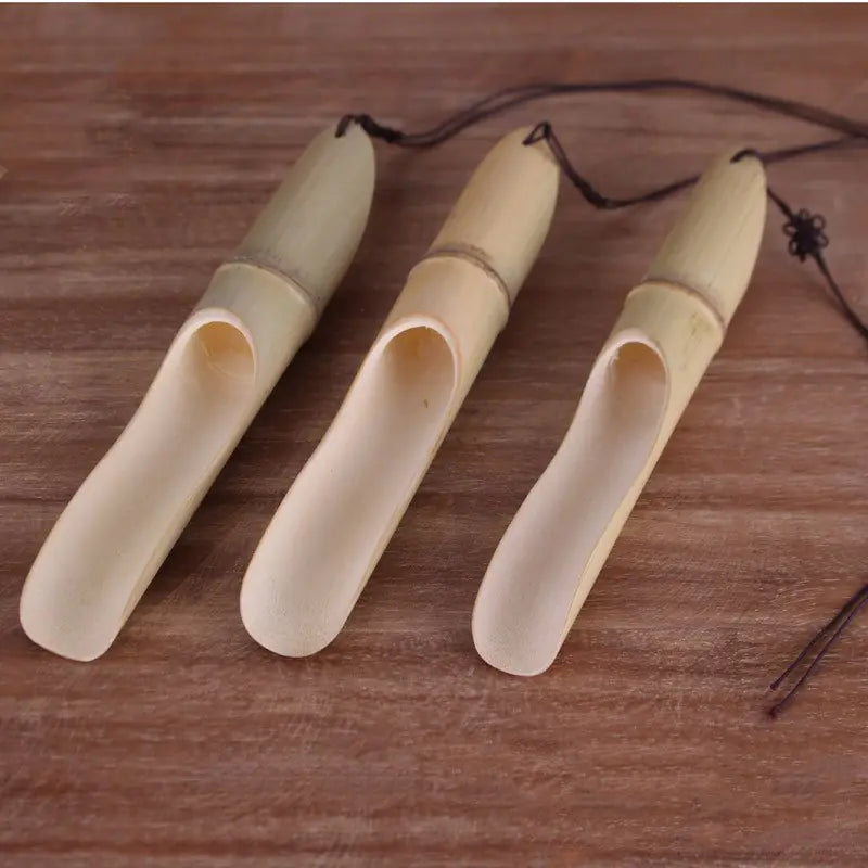 Japanese Bamboo Tea Spoon - Handmade Tea Accessories