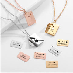 Love Letter Envelope Necklace